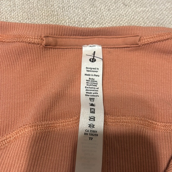 lululemon LA Twist Front Crop Top - Picture 7 of 12